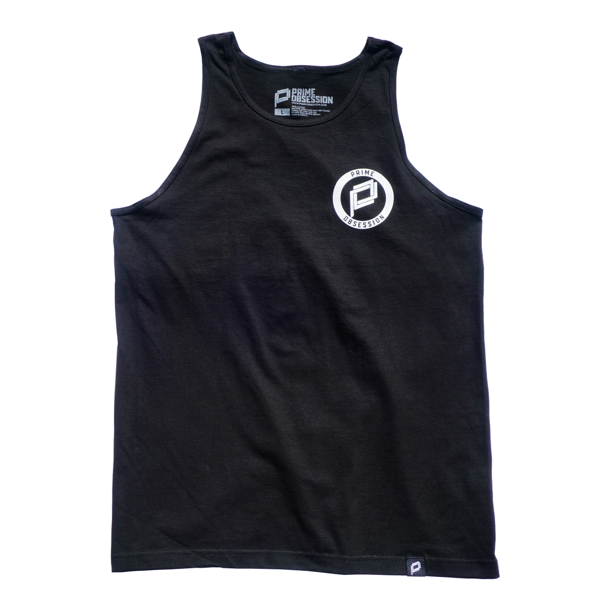 The Logo Tank - Black – Prime Obsession LLC